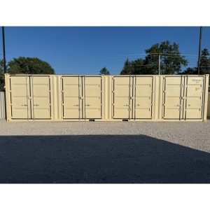 8 x 40 x 9.5 High Cube 4 Side Doors Shipping Container - New (One Trip)