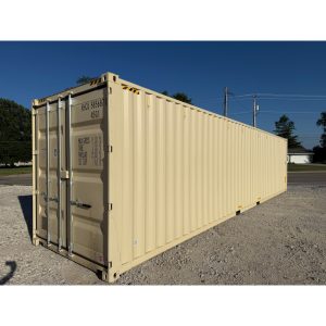 8 x 40 x 9.5 High Cube Standard Shipping Container - New (One Trip)