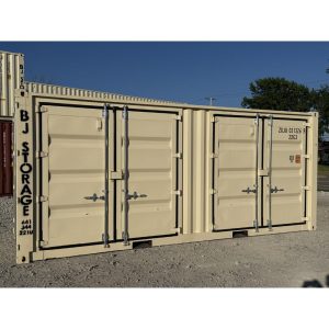 8 x 20 x 8.5 Double Side Door Shipping Container - New (One Trip)