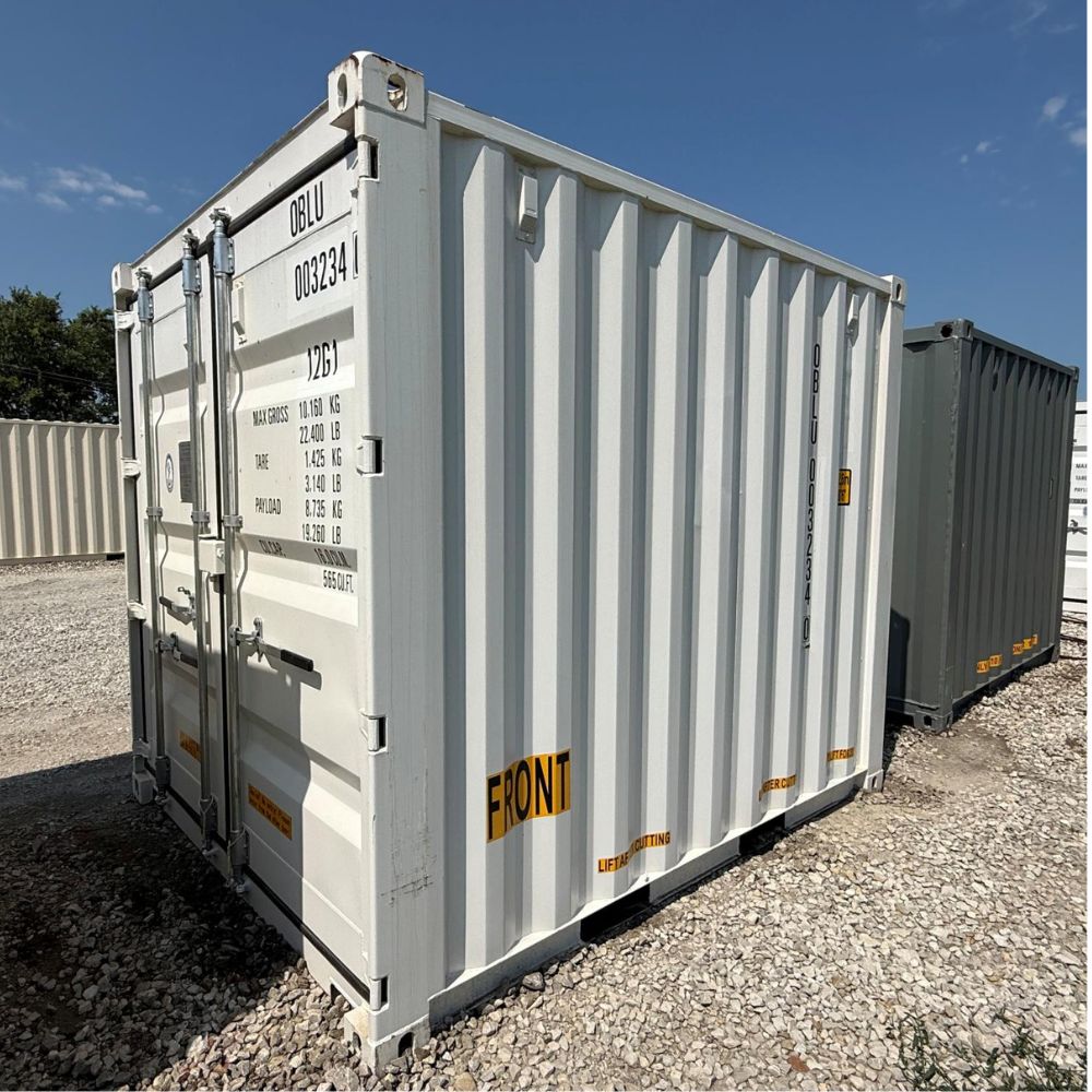 new-white-10-foot-shipping-container