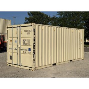 8 x 20 x 8.5 Shipping Container with Doors on Each End - New (One Trip)